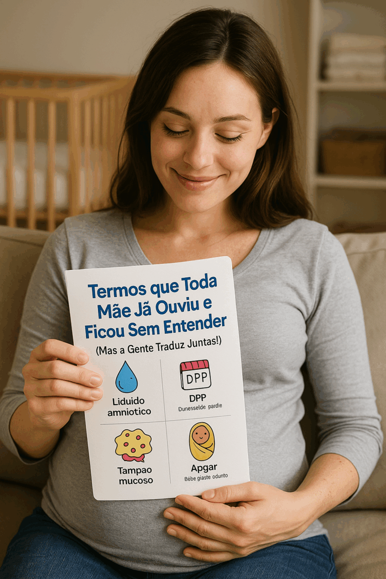Termos que toda mãe ouve e finge que entende