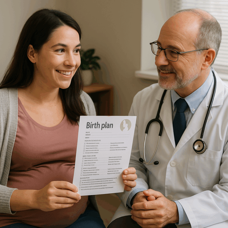 Birth Plan ou Plano de Parto: guia prático e emocional para criar o seu plano de parto nos EUA (sem se perder no processo)
